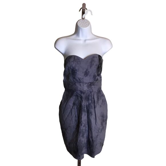 Roxy Women Tie-Dye Strapless Mini Dress Sz. 9 EUC  Festival Sexy Bohemian Trendy - Picture 1 of 13